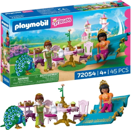 Playmobil Princesas – visita desde lejos con alfombra voladora y merienda de té