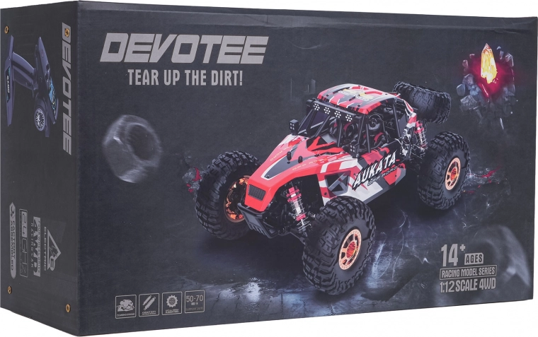 RC crawler Alikata 1:12 morado
