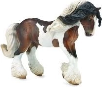 Collecta semental Tinker, figura piebald