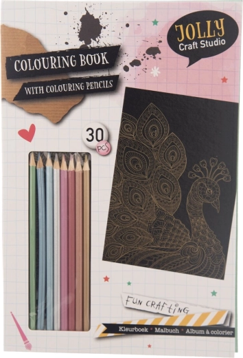 Láminas para rascar con lápiz – set de 30 hojas