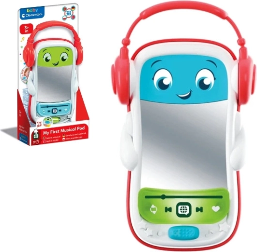 Baby DJ parlante – mesa de mezclas musical con luces y espejito