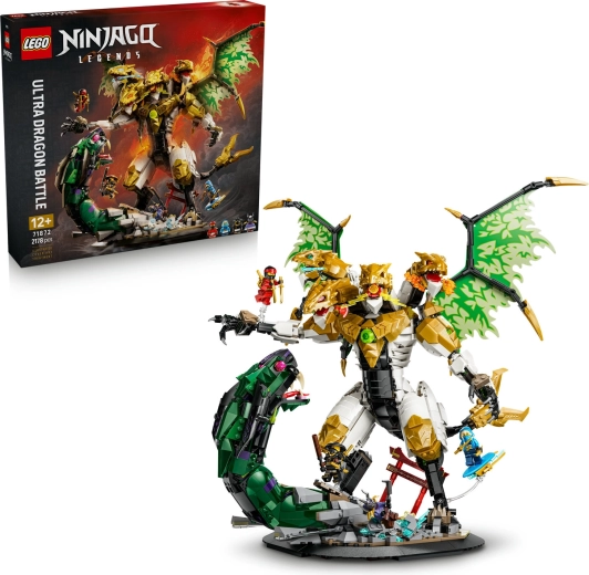 LEGO NINJAGO batalla con el ultradragón