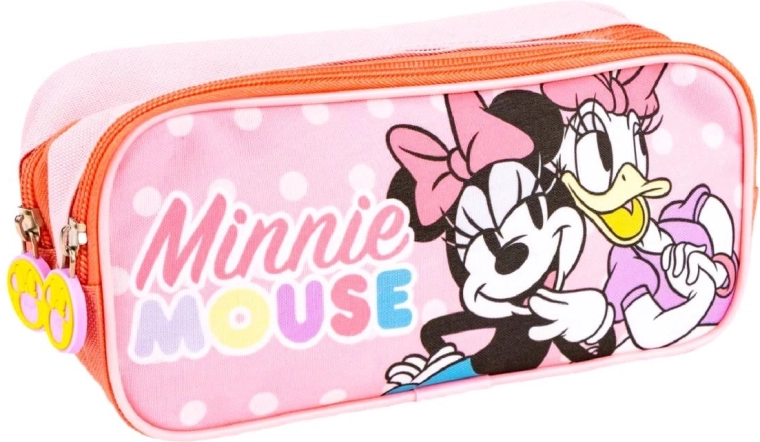 Estuche escolar de dos compartimentos Minnie