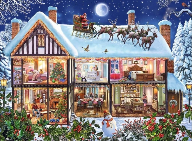 Puzzle Ravensburger Navidad en casa 100 piezas