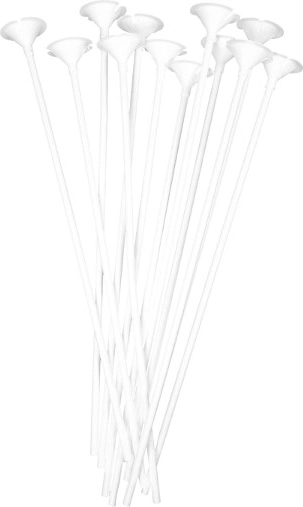 Palitos de papel para globos, 18 uds.