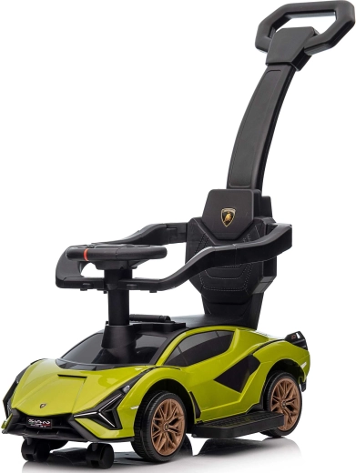 Bicicleta de equilibrio infantil 3 en 1 LAMBORGHINI Sián FKP 37 verde