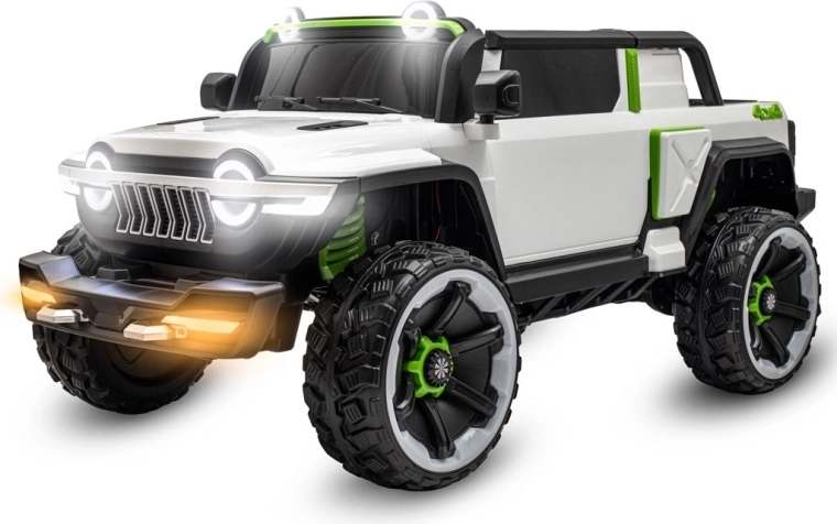 Coche eléctrico infantil Baby Mix Flexible blanco