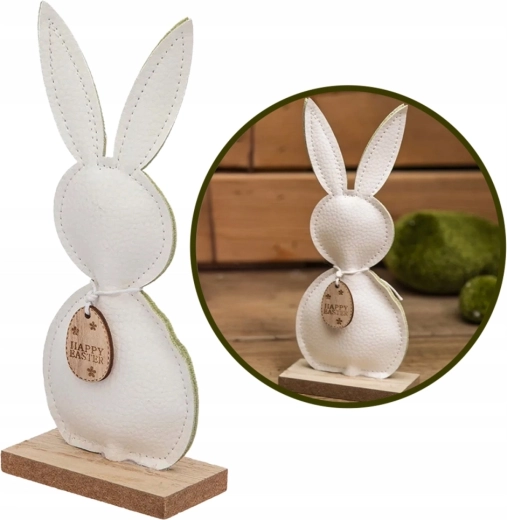 Figura decorativa de conejo con colgador 18 cm