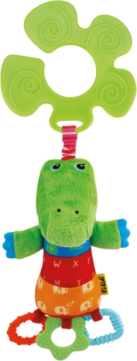 Cocodrilo textil KrokoBloko de K’S KIDS con enganche para el cochecito