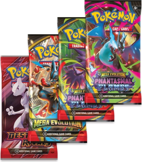 Mezcla de sobres + código para Pokémon TCG Live