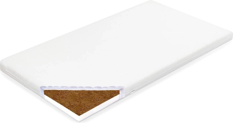 Colchón infantil para cuna NEW BABY Standard 90 × 40 × 7 cm coco–espuma