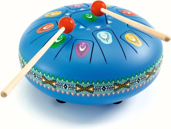 Sonido relajante y tonos marcados por colores
