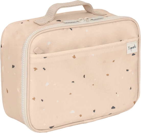 3 Sprouts bolsa para el almuerzo recycled terrazzo sand - 1 pieza