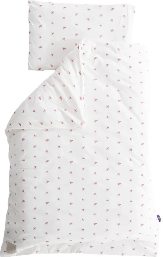 Träumeland ropa de cama jersey Flora 100 × 135 cm + 40 × 60 cm