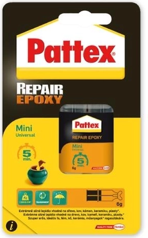Adhesivo epoxi 5 min 6 g Pattex Repair Universal