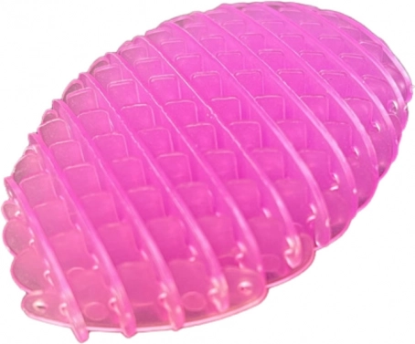 Juguete fidget antiestrés morado 5 cm