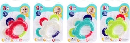 Sonajero con forma de pandereta para bebés