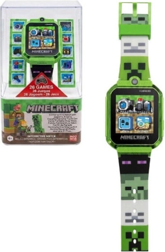 Reloj interactivo de Minecraft