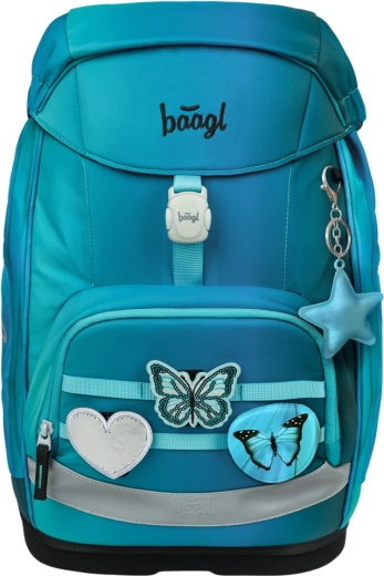 Mochila escolar BAAGL Airy Plus Butterfly GRS