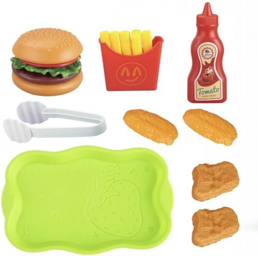 Set de comida de juguete PLEJO - Hamburguesa