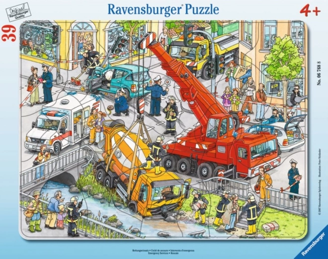 Puzzle infantil Acción de rescate 39 piezas