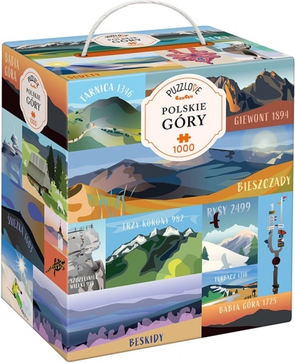Puzzle Puzzlove Montañas polacas 1000 piezas