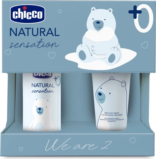 Set cosmético de regalo Chicco Natural Sensation We Are Two, desde el nacimiento