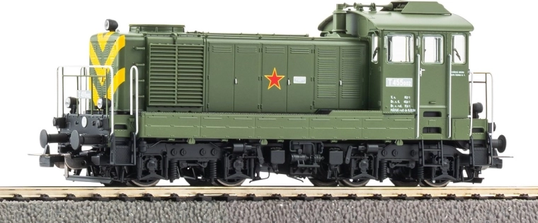 Locomotora diésel Piko T 455.0 ČSD, H0, digital con sonido