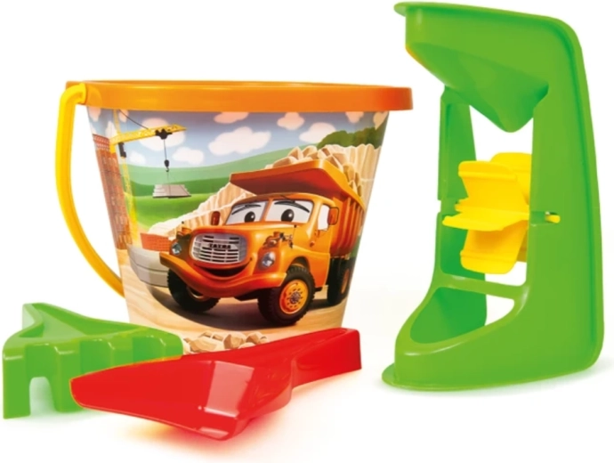 Cubo con motivo de Tatra para pequeños constructores