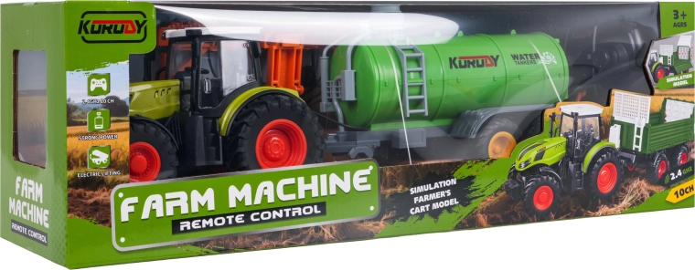 Detalles realistas de una máquina agrícola