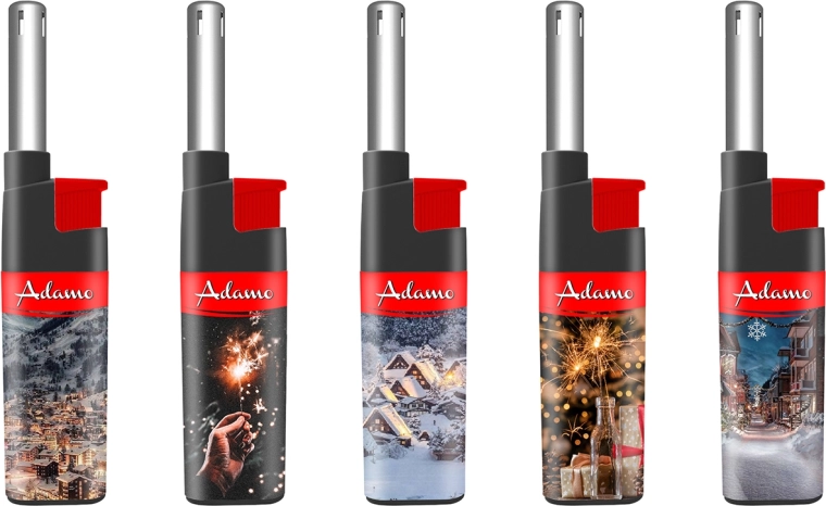 Encendedor de gas FireLight Adamo Winter Time – edición de invierno (25 uds.)