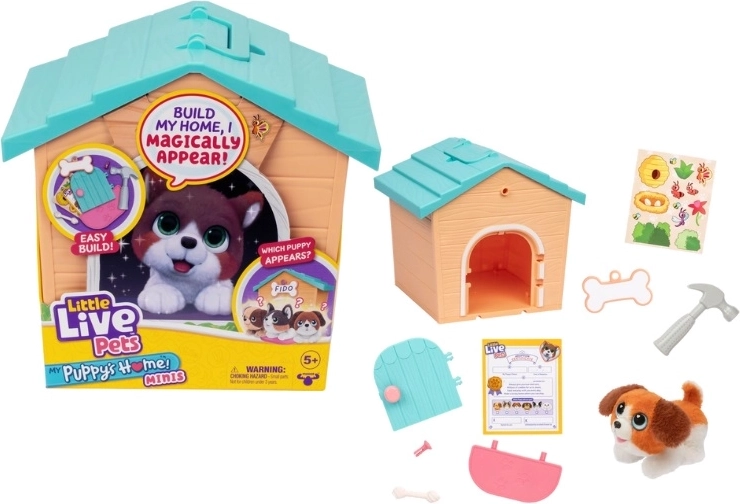 Little Live Pets my puppy’s home minis – cachorrito con caseta