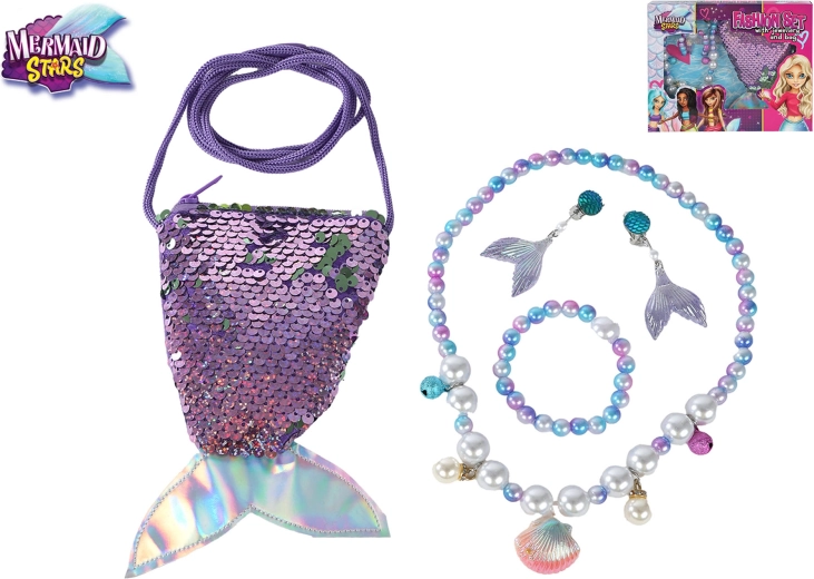 Set de cosmética infantil de sirena Mermaid Stars