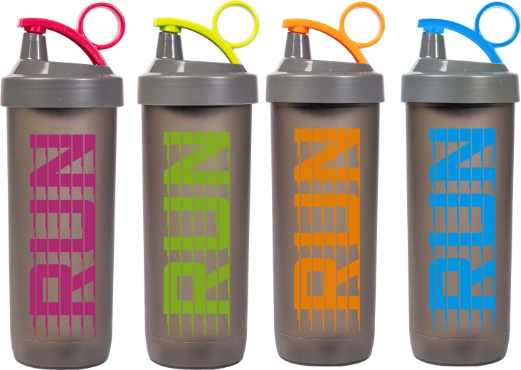 Botella shaker RUN 740 ml de plástico