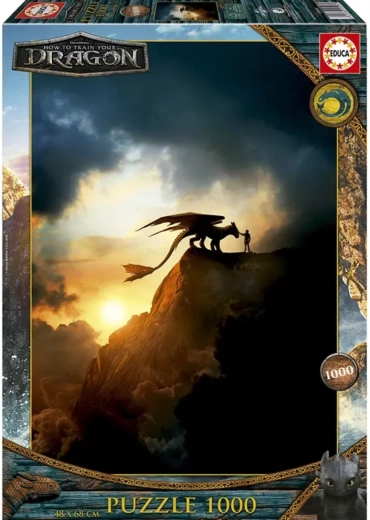 Puzzle Educa Cómo entrenar a tu dragón 1000 piezas