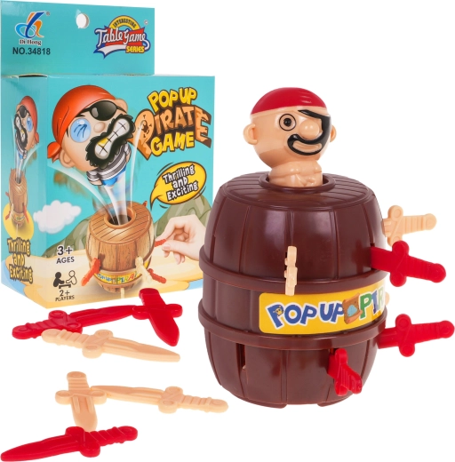 Juego de fiesta Pirata loco para niños a partir de 3 años