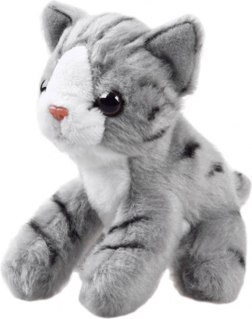 Gatito de peluche sentado 13 cm