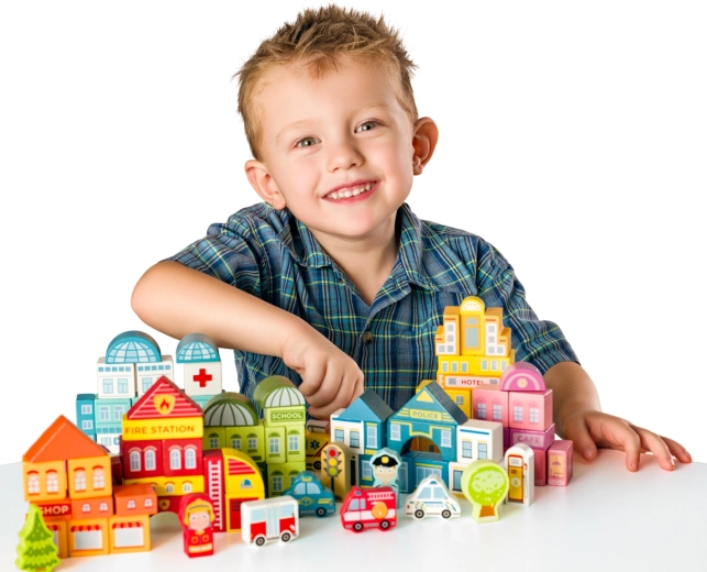 Diversión al construir y jugar