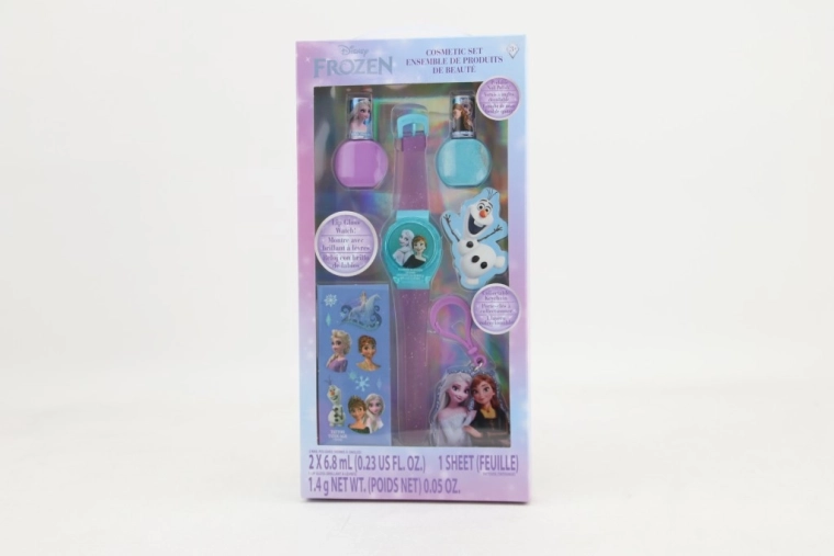 set de cosmética con pintalabios y esmaltes de uñas FROZEN