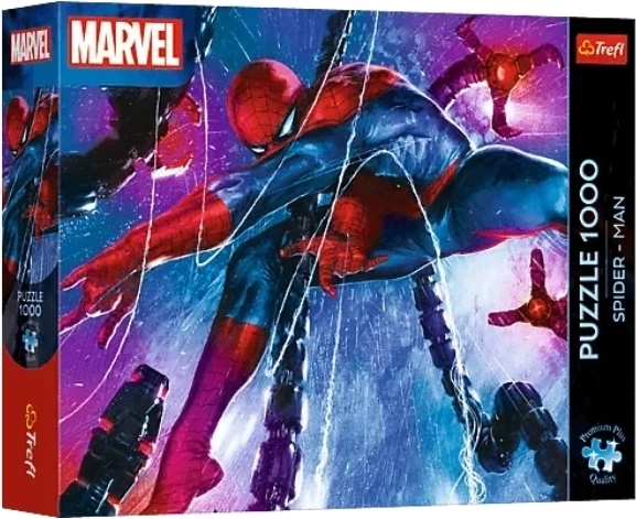 Puzle Premium Plus Spider-Man: Red de aventuras 1000 piezas