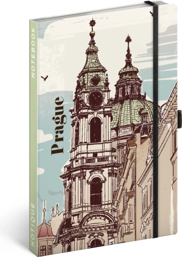 Cuaderno Praha rayado 13 × 21 cm