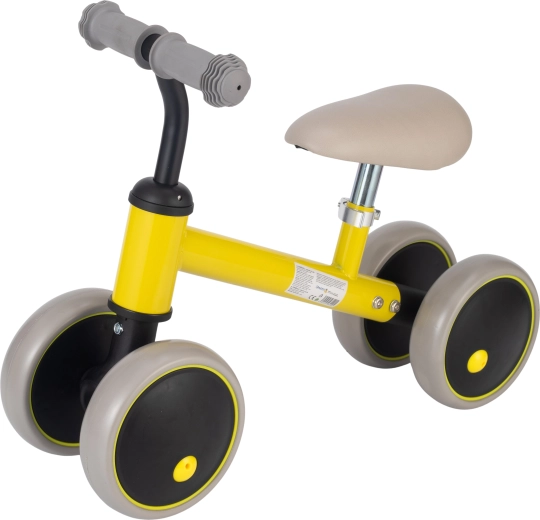 Bicicleta de equilibrio Sparkys con cuatro ruedas azul