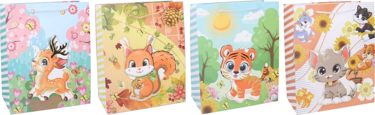 Bolsa de regalo infantil L 30 × 41,5 × 12 cm