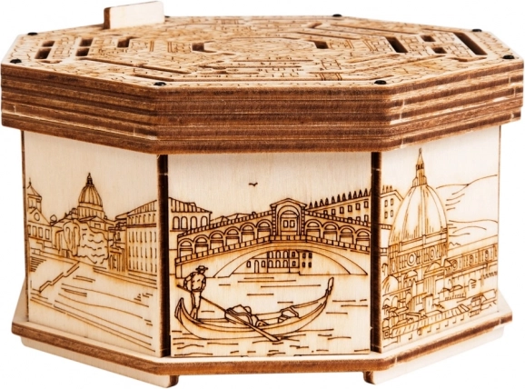 Caja rompecabezas de madera EscapeWelt Secret Maze Box