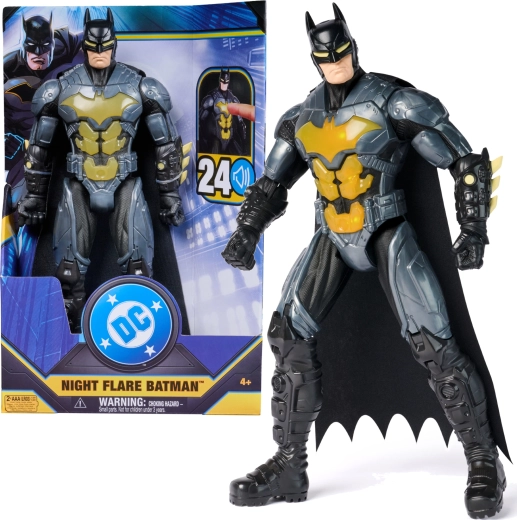 Figura Batman Night Flare de 30 cm con efectos de luz y sonido
