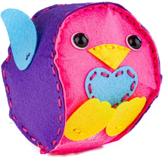 Adorable peluche terminado – pajarito