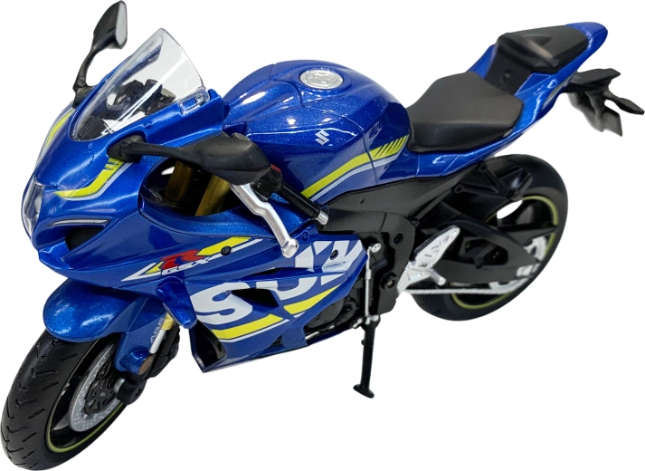 Modelo de motocicleta Suzuki GSX-R1000 a escala 1:12