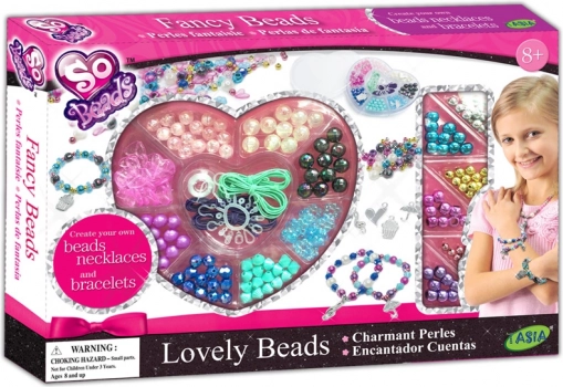 Tasia set de cuentas para pulseras y collares para niños
