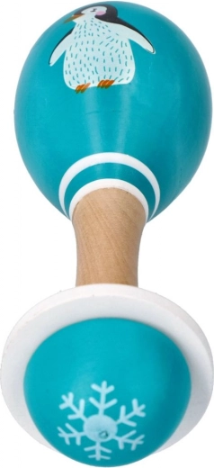 Encantador motivo de pingüino