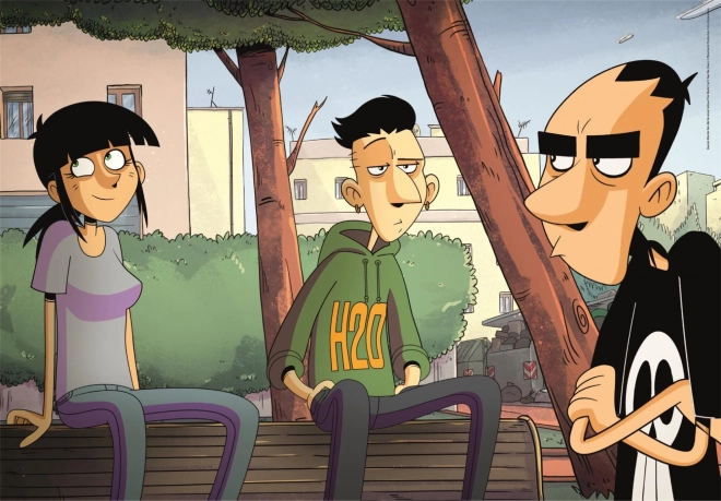 Puzzle CLEMENTONI Netflix: Este mundo no me hará caer (Zerocalcare III) 1000 piezas
